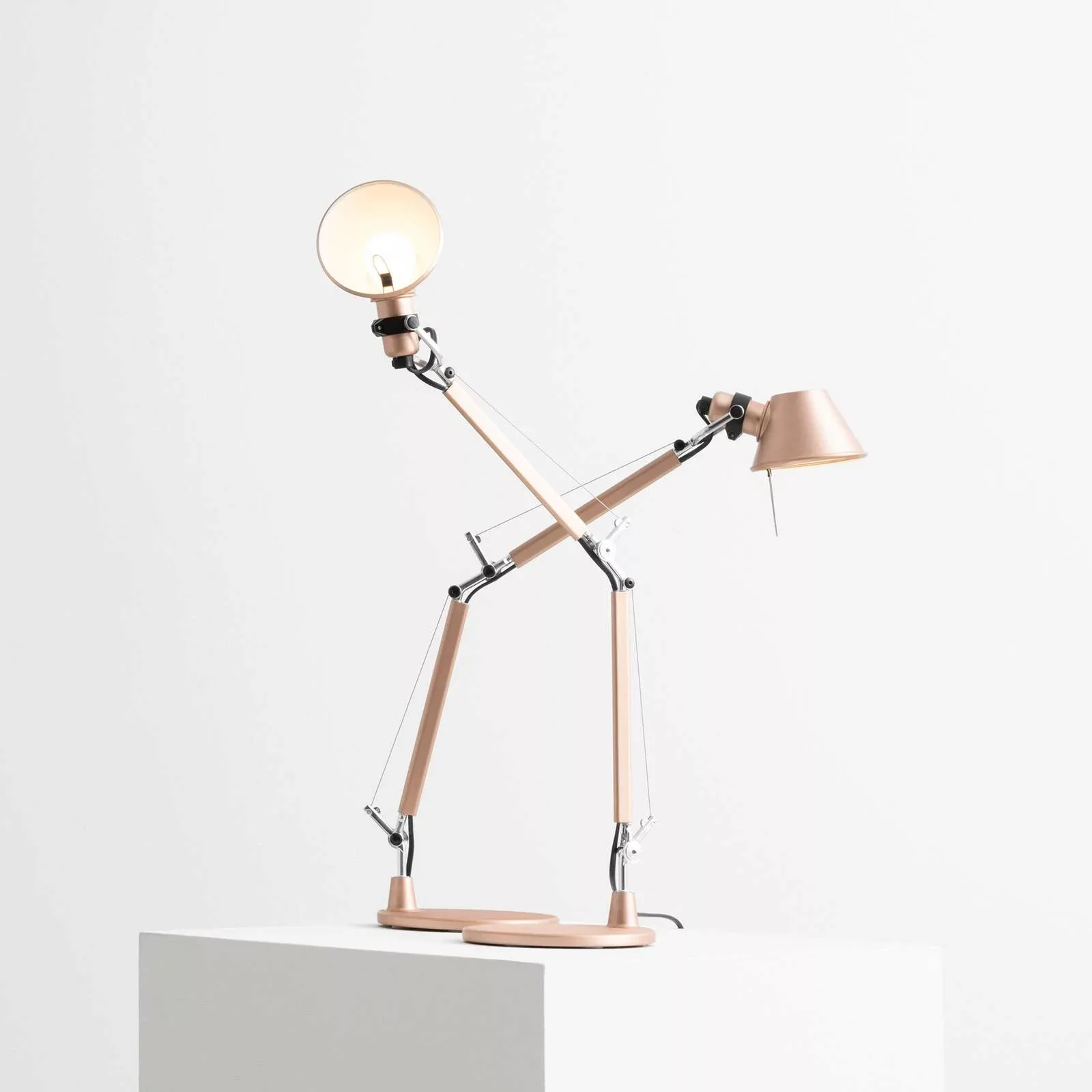 Artemide Tolomeo Micro Tischleuchte, kupfer günstig online kaufen