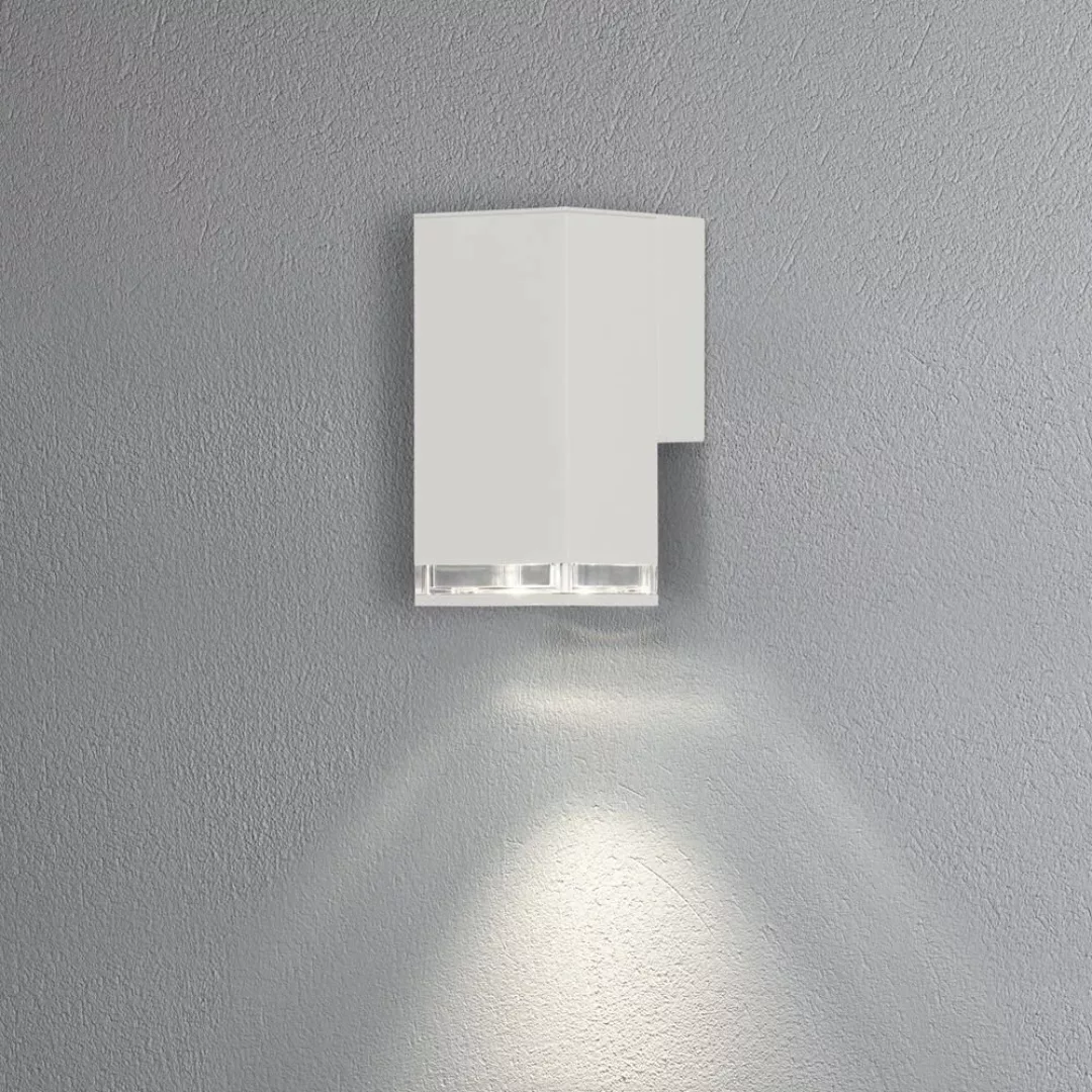 Außenwandleuchte Pollux Downlight 16,5cm, weiß günstig online kaufen