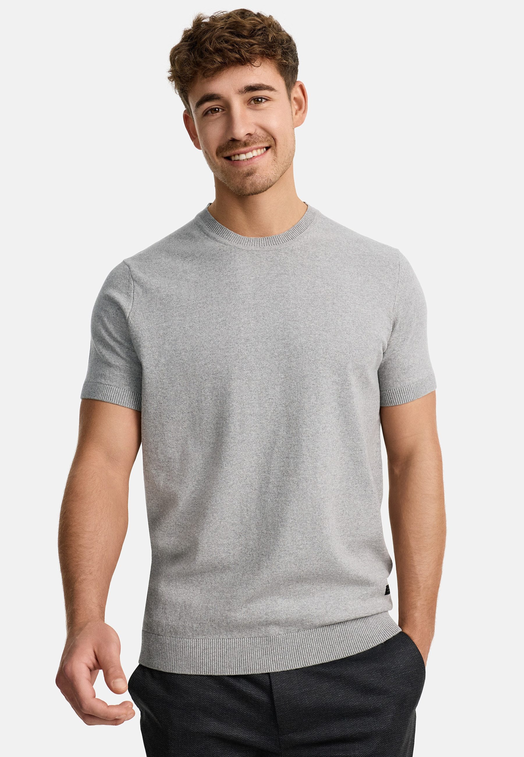 Indicode T-Shirt INVasko T-Shirt Feinstrick mit günstig online kaufen