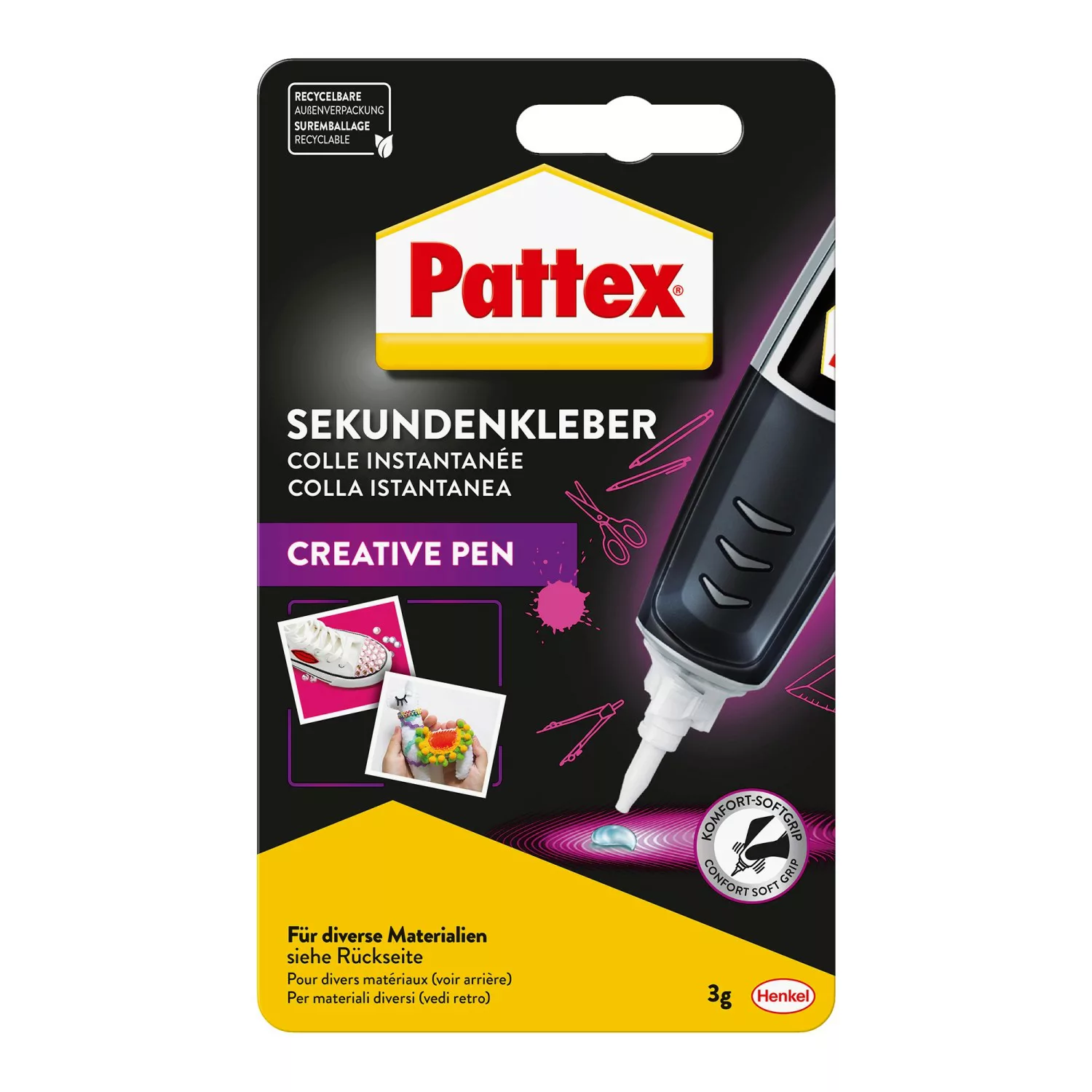 Pattex Sekundenkleber Creative Pen 3 g günstig online kaufen