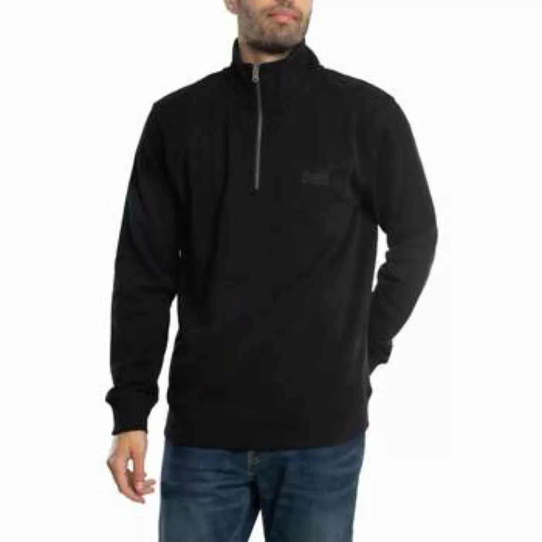 Superdry  Sweatshirt Essential Henley-Sweatshirt mit Logo günstig online kaufen