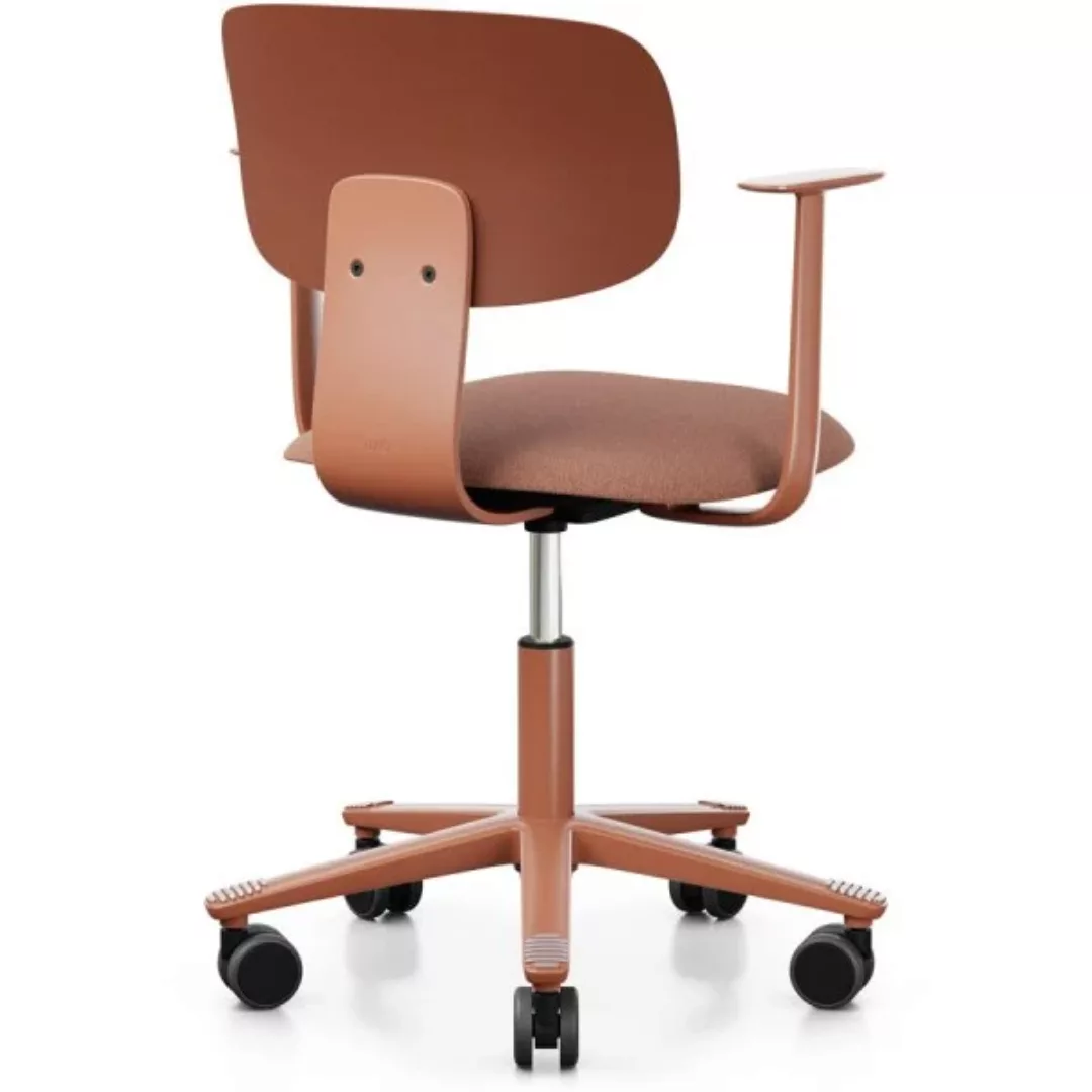 HAG Tion 2140 Bürostuhl Chestnut mit Armlehnen - Sitz Stoff Cura - Rückensc günstig online kaufen