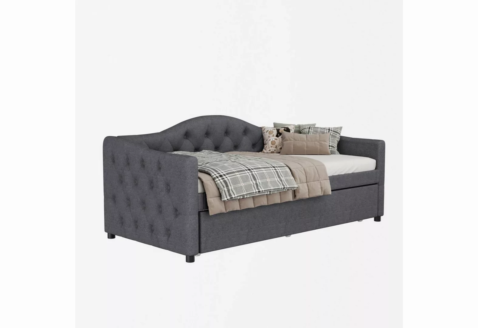 Odikalo Schlafsofa Daybett Tagesbett ausziehbarem Fernbedienung 90x200cm (O günstig online kaufen