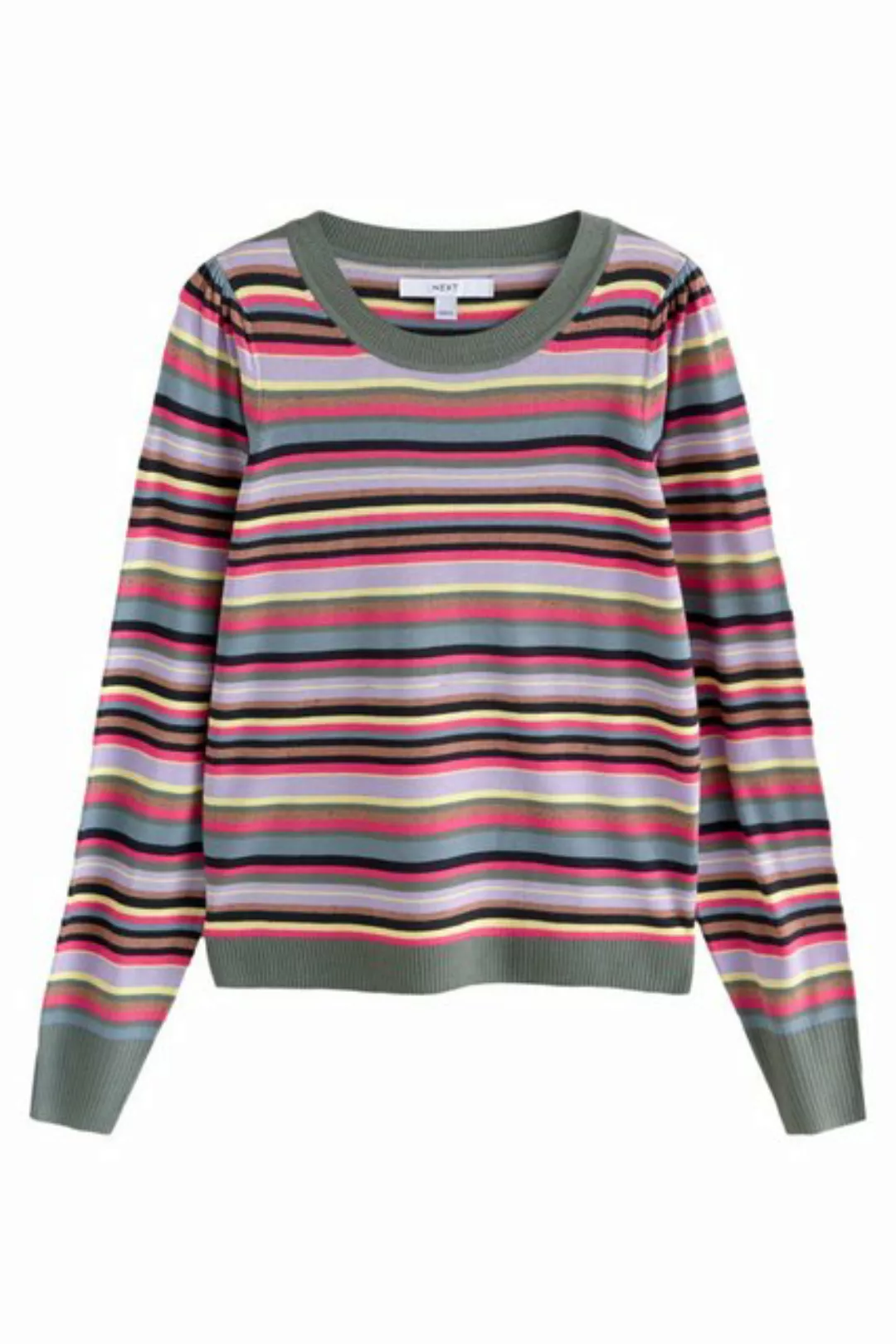 Next Rundhalspullover Langärmliger Pullover mit Rundhalsausschnitt (1-tlg) günstig online kaufen