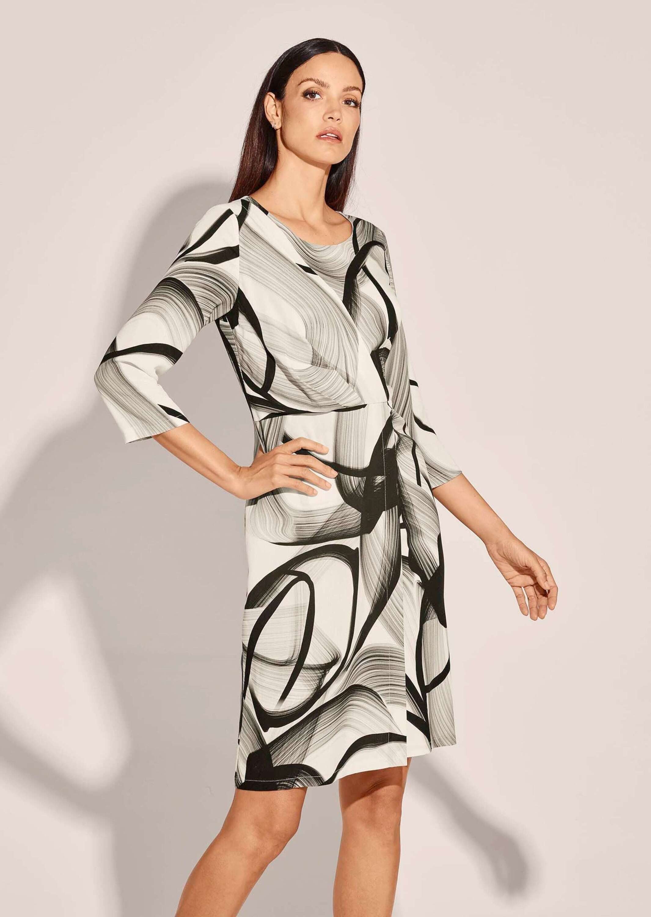 MADELEINE Midikleid Kleid in raffinierter Wickel-Optik günstig online kaufen