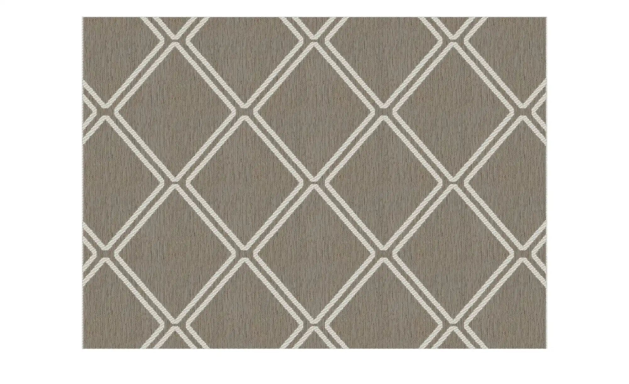 Webteppich  Scandinavian ¦ beige ¦ Synthetische Fasern ¦ Maße (cm): B: 133 günstig online kaufen