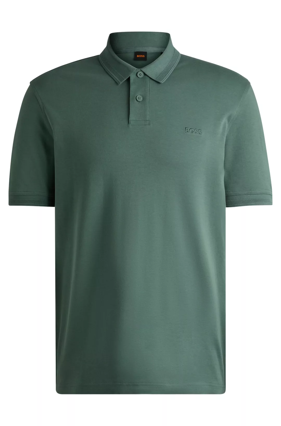 BOSS ORANGE Poloshirt Pe_Interlock mit Polokragen günstig online kaufen