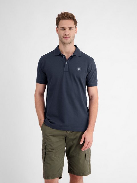 LERROS Poloshirt "LERROS Poloshirt mit Punkt-Print" günstig online kaufen