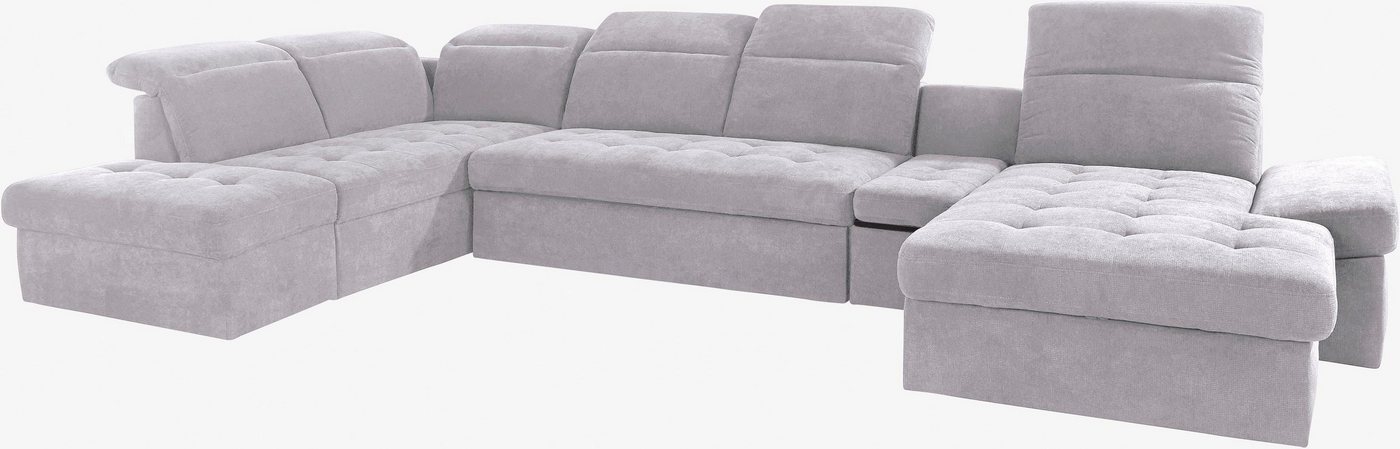 sit&more Wohnlandschaft Stardust U-Form, inklusive Kopfteilverstellung, Arm günstig online kaufen