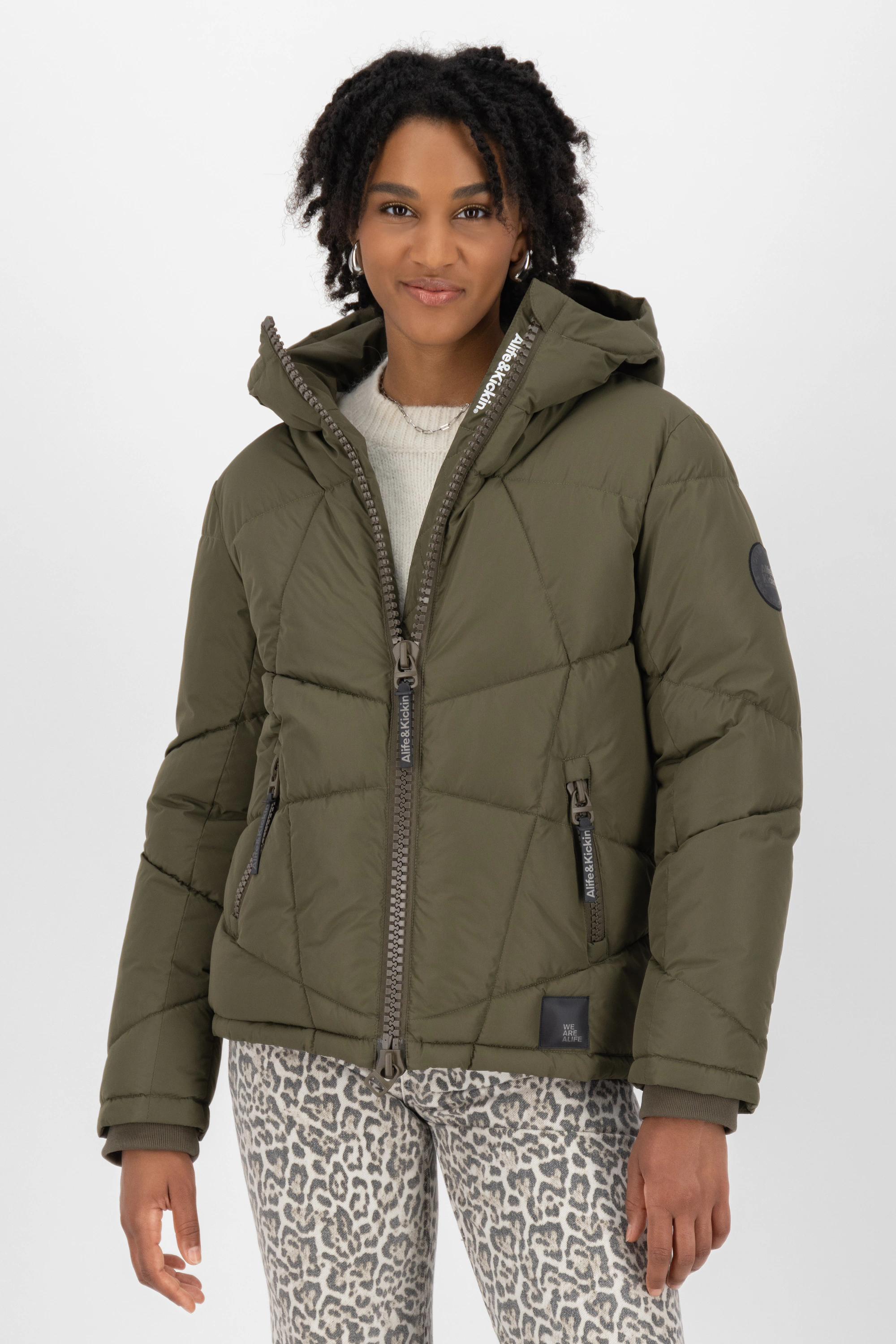 Alife & Kickin Winterjacke "Damen KasandraAK A", Kurze warme Jacke mit gefü günstig online kaufen