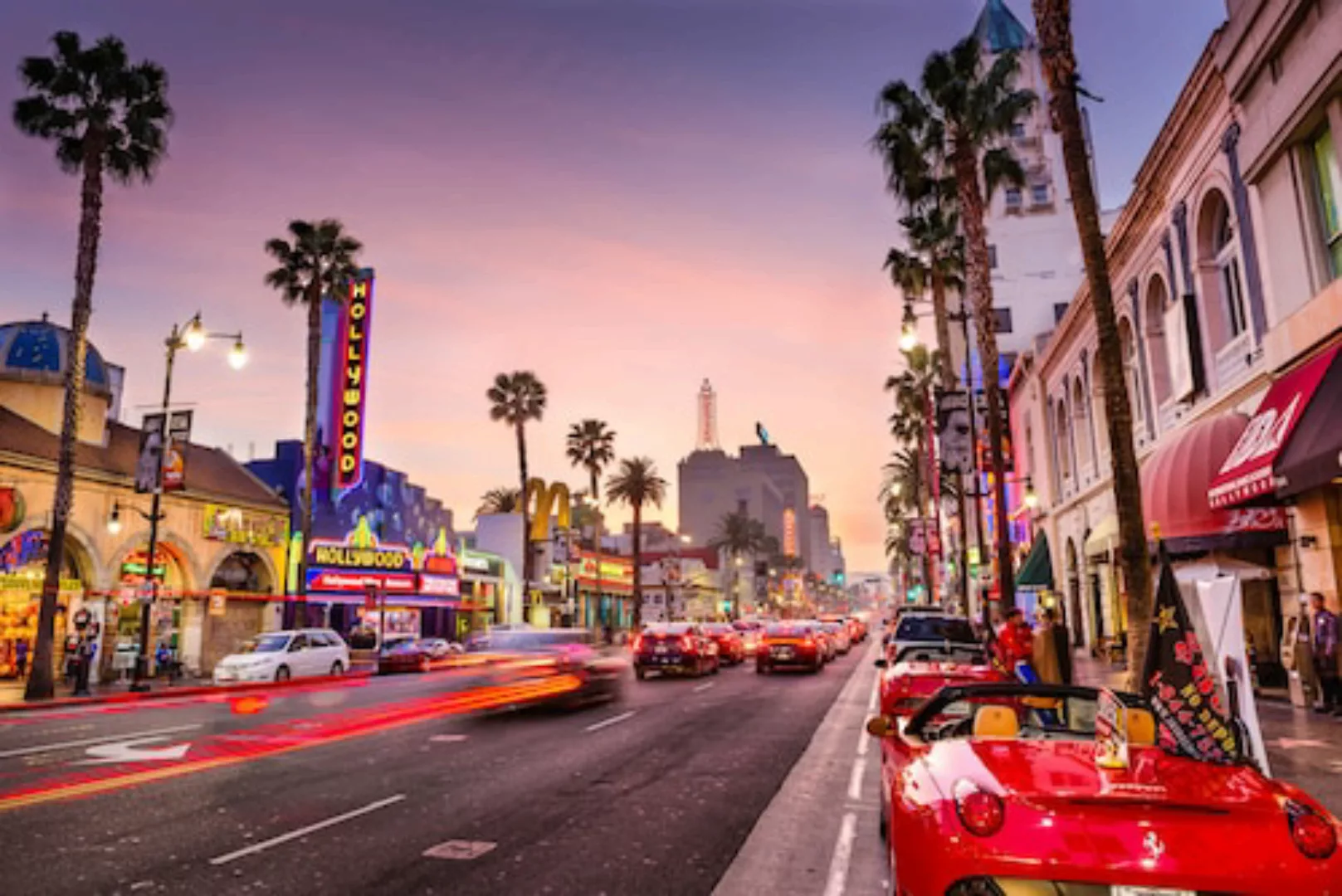 Papermoon Fototapete »Hollywood Boulevard« günstig online kaufen