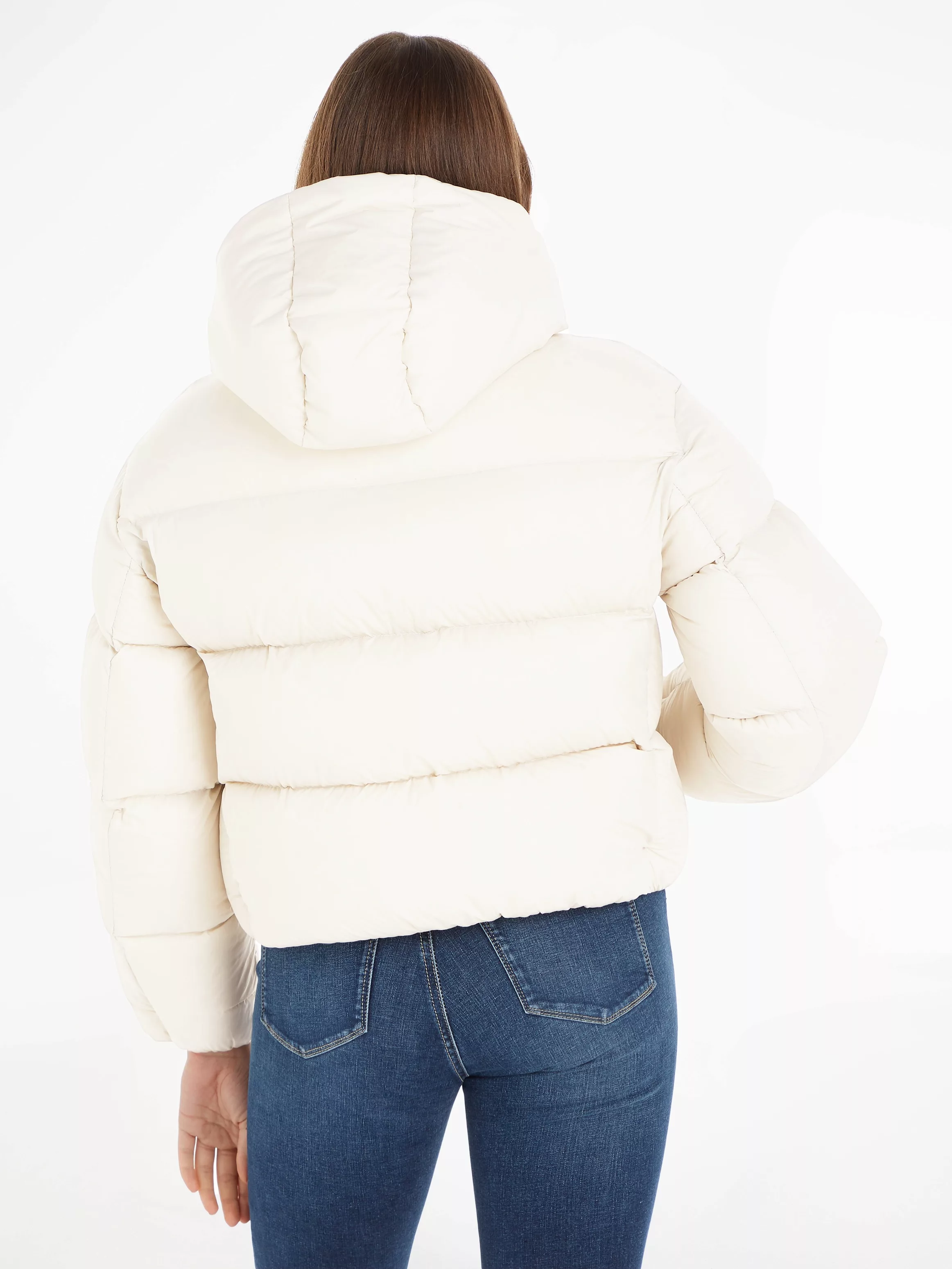 Calvin Klein Jeans Steppjacke "MW DOWN BUBBLE JACKET", mit Kapuze günstig online kaufen