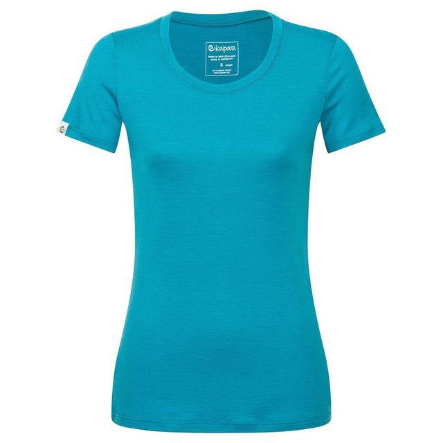 Kaipara - Merino Sportswear Rundhalsshirt Merino Shirt Damen Kurzarm Slimfi günstig online kaufen