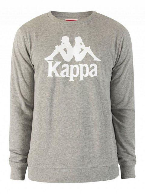 Kappa Langarmshirt Authentic Zemin Longsleeve, Grau mit Logo günstig online kaufen