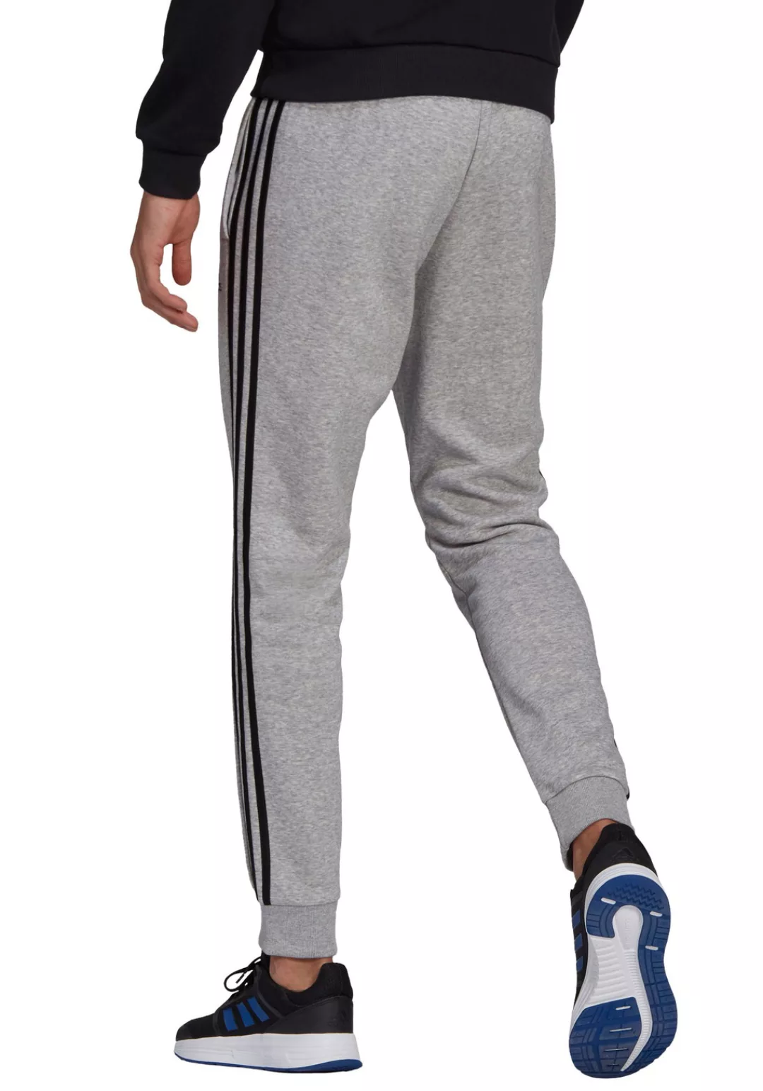 adidas Sportswear Sporthose "ESSENTIALS FLEECE TAPERED CUFF 3STREIFEN HOSE" günstig online kaufen