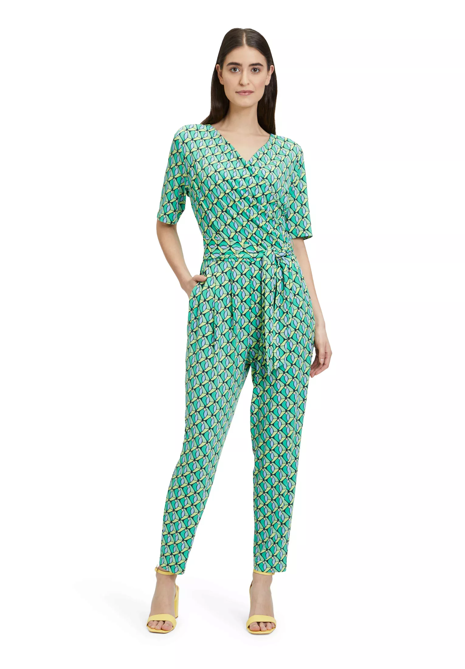 Betty Barclay Overall Betty Barclay Jumpsuit mit Eingrifftaschen (1-tlg) Fo günstig online kaufen