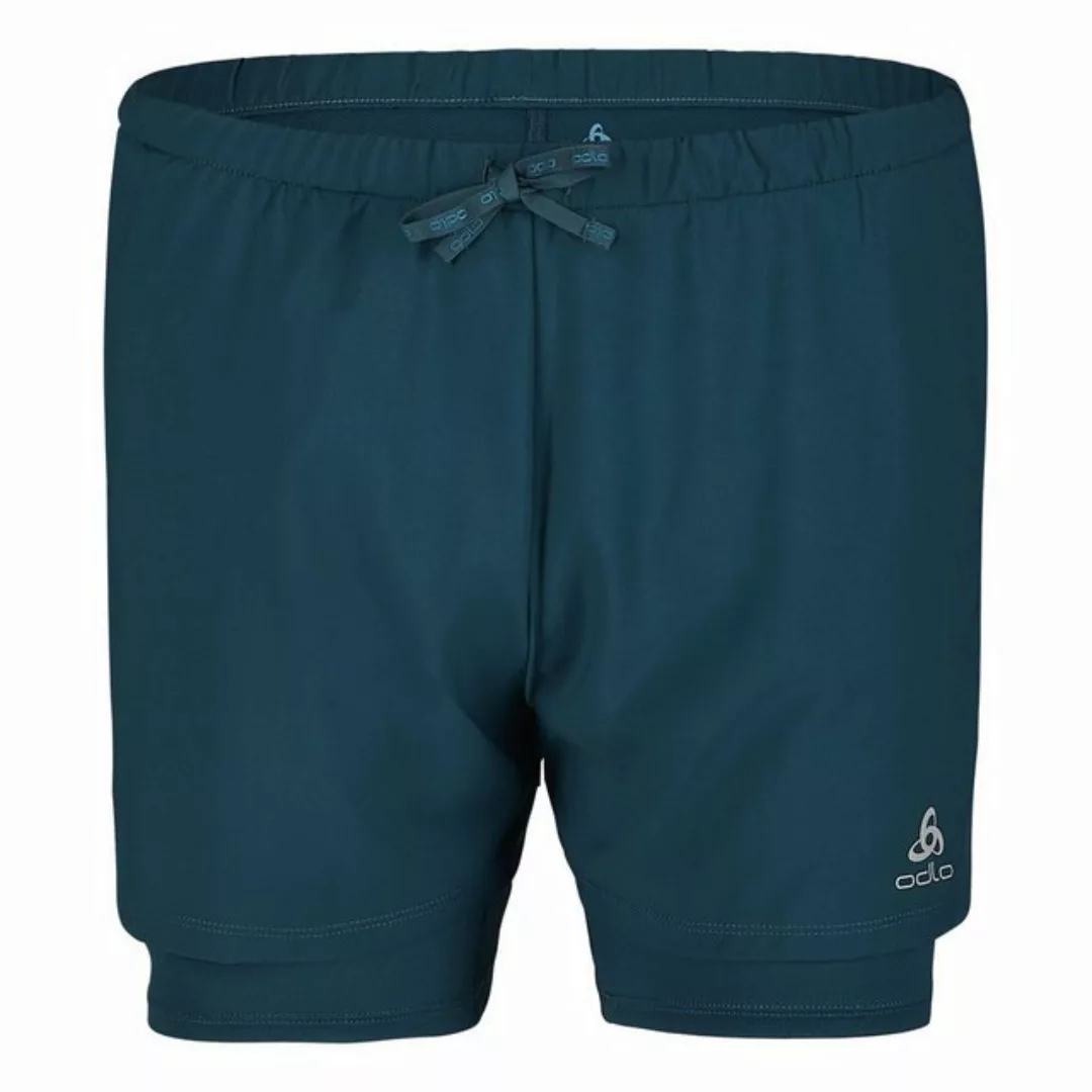 Odlo 2-in-1-Hose 2-in1 Short Essential 3 Inch mit Odlo-Logo auf linkem Bein günstig online kaufen