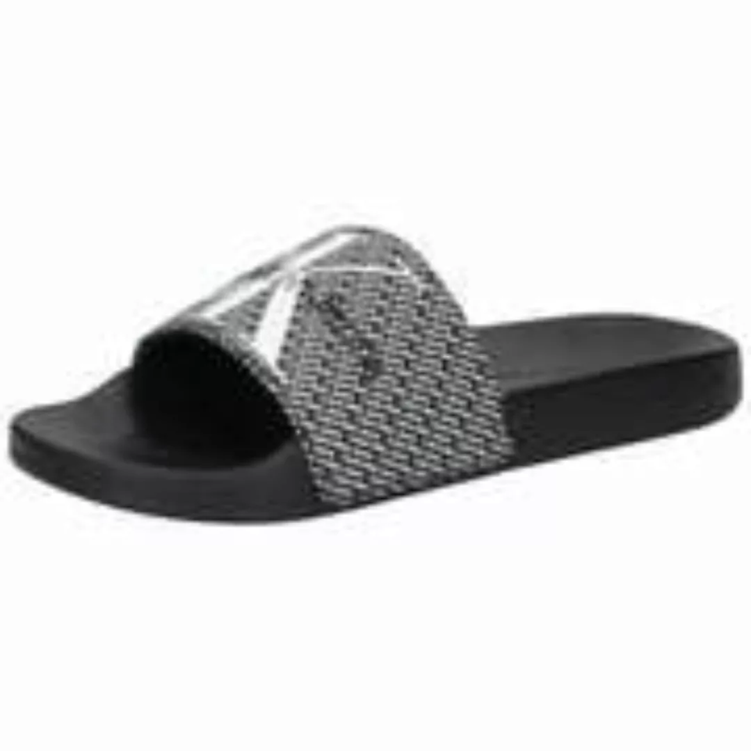 Calvin Klein Slide Aop WN Pantolette Damen schwarz günstig online kaufen