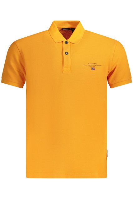 Napapijri Poloshirt Herren Kurzarm-Poloshirt Orange: Regular Fit mit günstig online kaufen