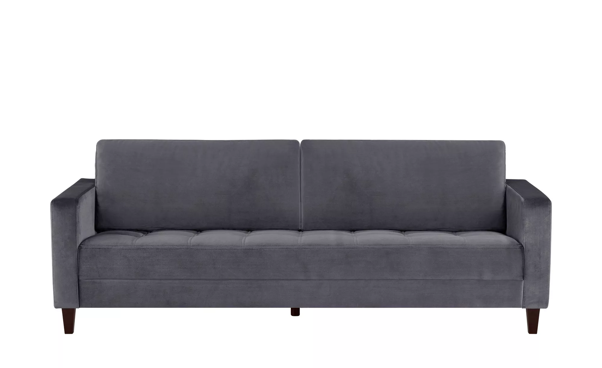 smart Sofa  Geradine - grau - 228 cm - 83 cm - 91 cm - Polstermöbel > Sofas günstig online kaufen
