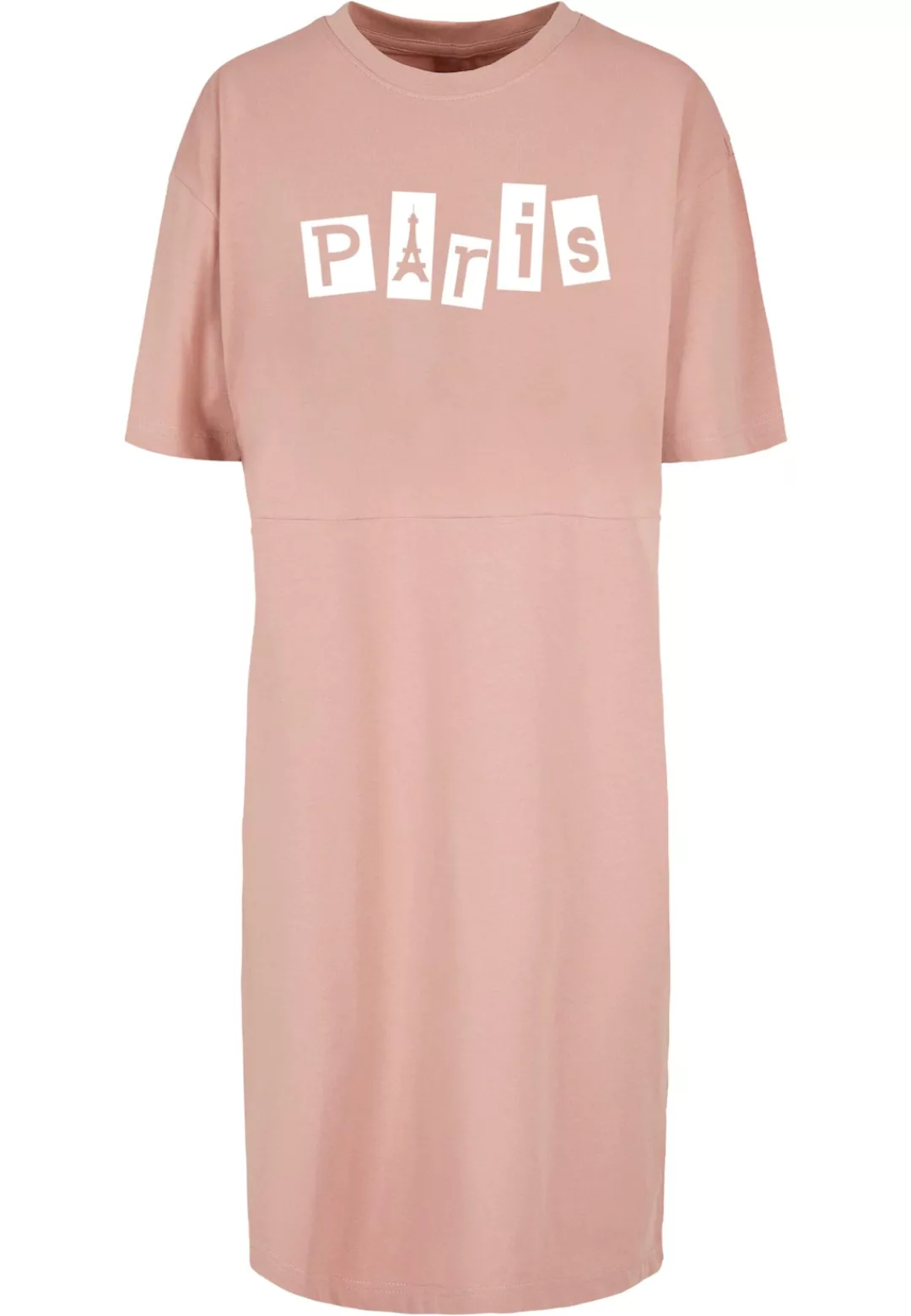 Merchcode Shirtkleid "Merchcode Damen Ladies Paris X Organic Oversized Slit günstig online kaufen