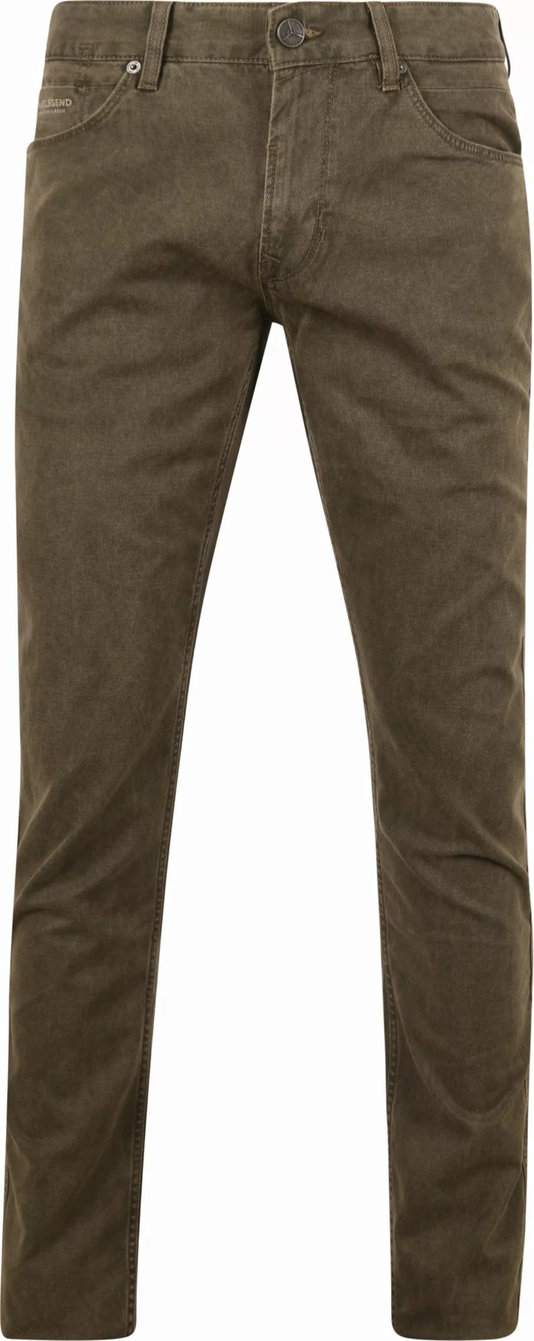 PME Legend Nightflight Jeans Olivgrün - Größe W 33 - L 36 günstig online kaufen