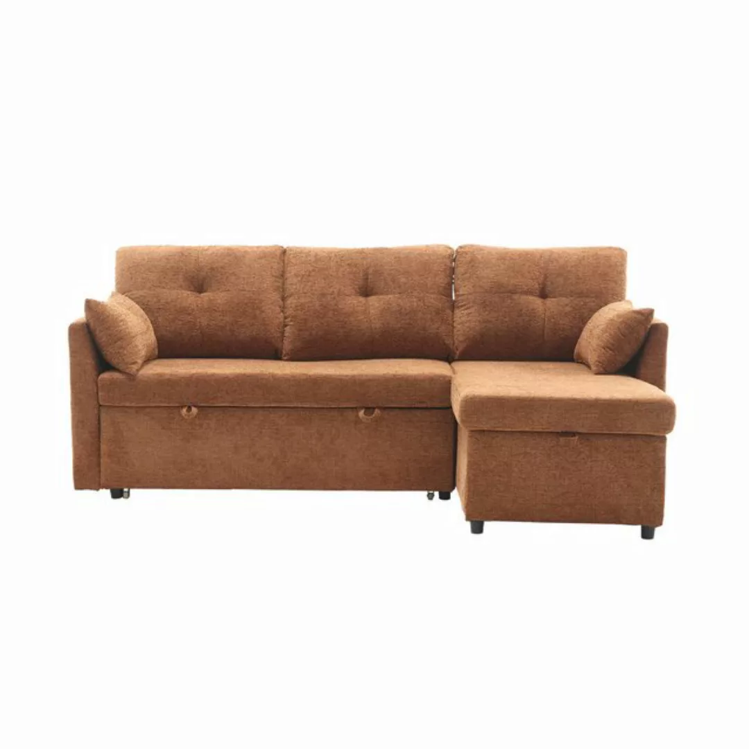 Blusmart Ecksofa L-förmiges modulares Sofa, Mit umkehrbarem Loungesessel un günstig online kaufen