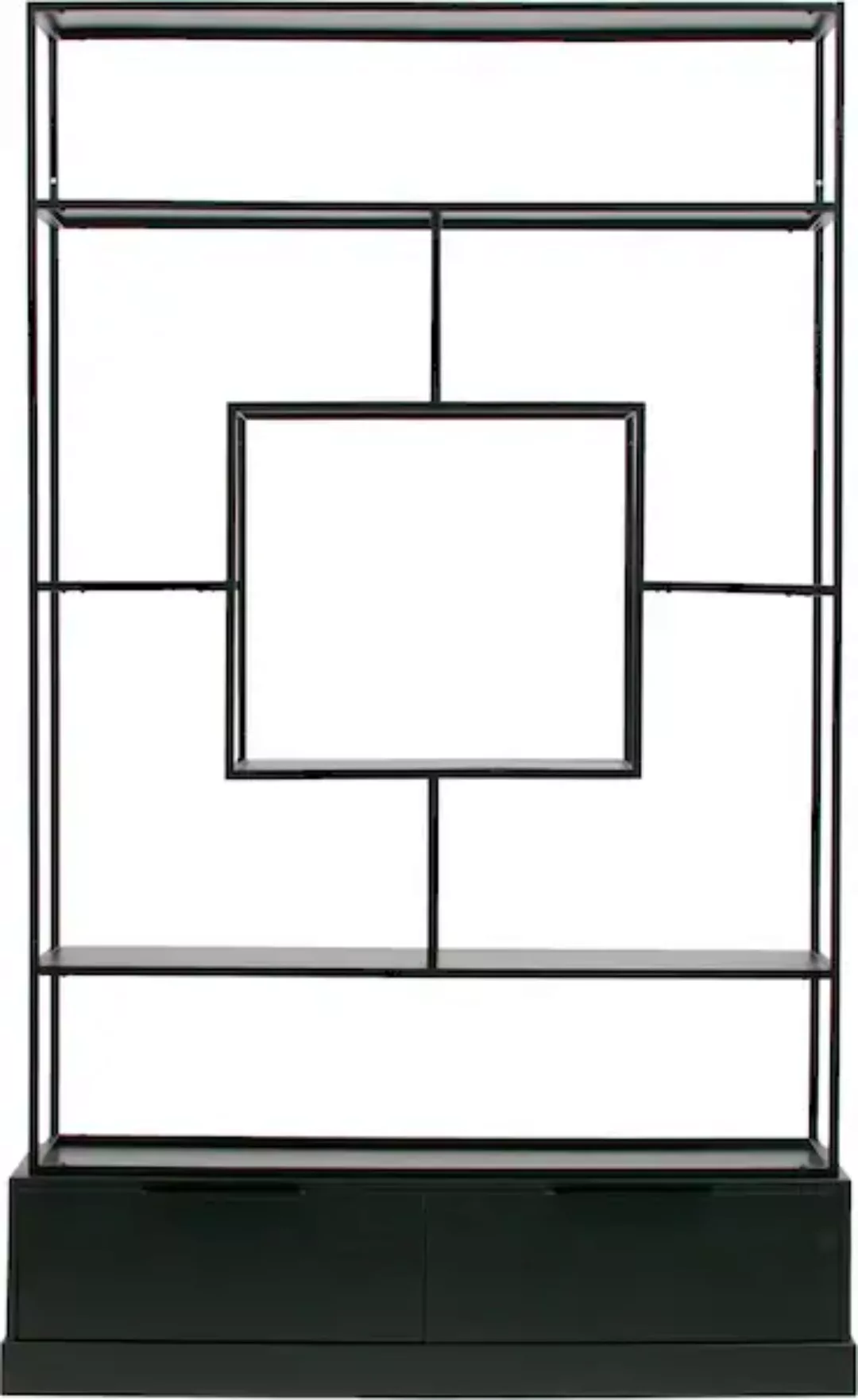 WOOOD Vitrine "Fons", H 204 cm / B 120 cm / T 35 cm günstig online kaufen