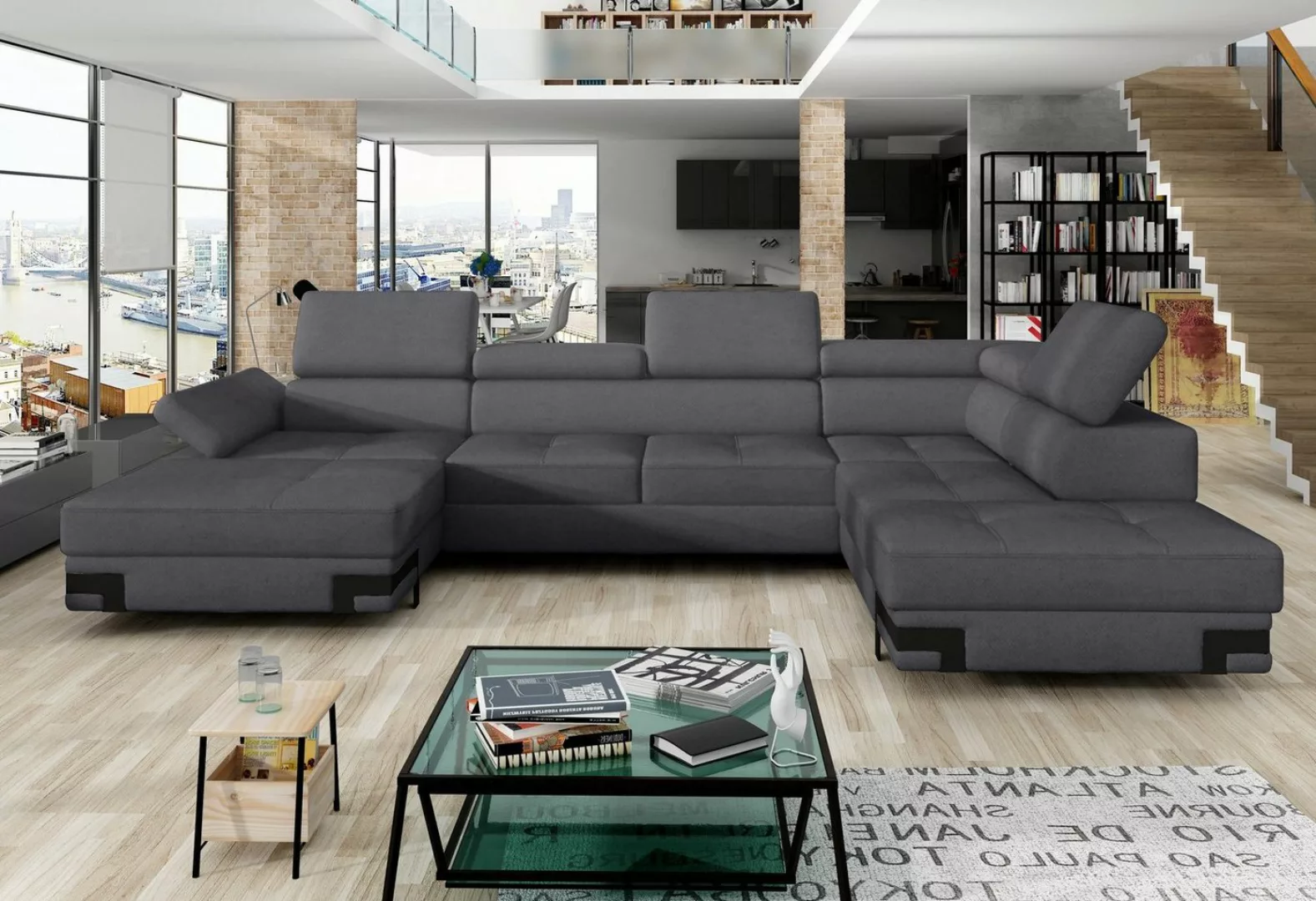 Stylefy Wohnlandschaft Rio XL, Sofa, U-Form, Design günstig online kaufen