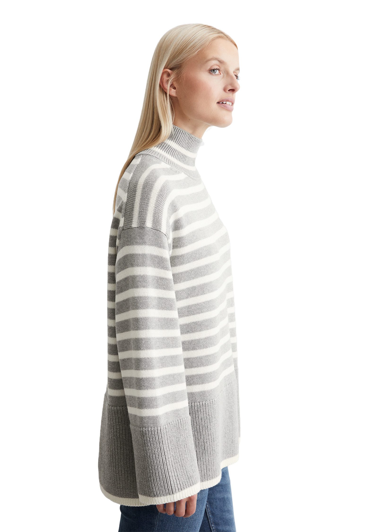 Marc OPolo Strickpullover "mit Streifen-Dessin" günstig online kaufen