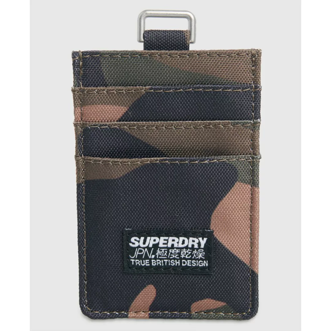 Superdry Fabric Card One Size Green Camo günstig online kaufen