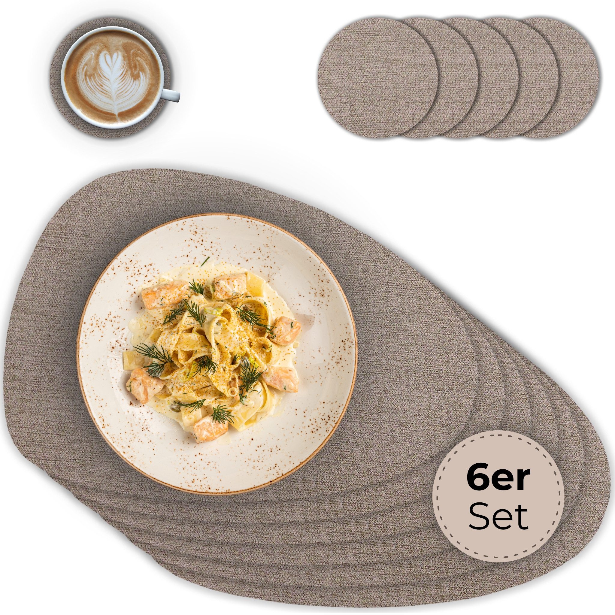 matches21 HOME & HOBBY Platzset Ovales günstig online kaufen
