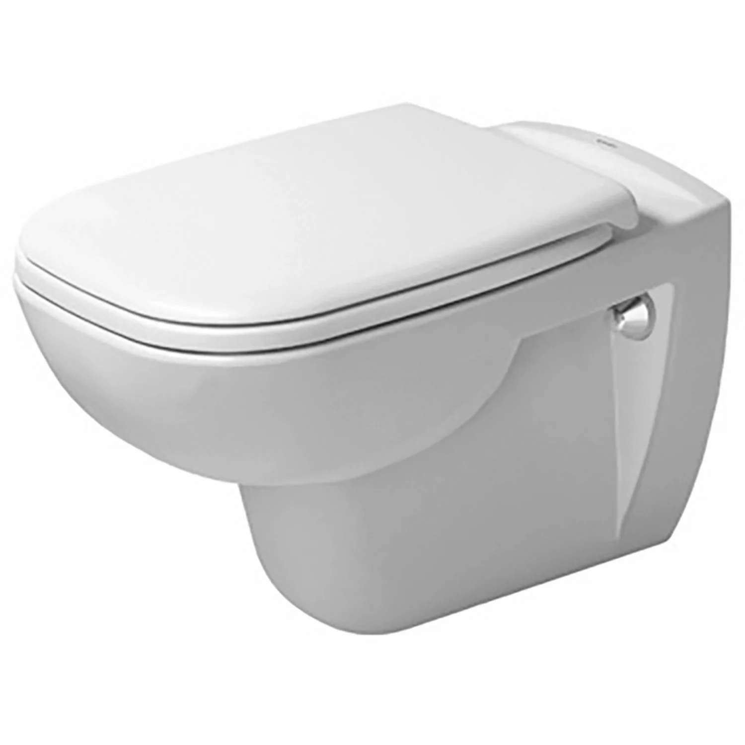 Duravit Wand-WC D-Code 54,5 cm Weiß rimless Tiefspüler 4,5L günstig online kaufen