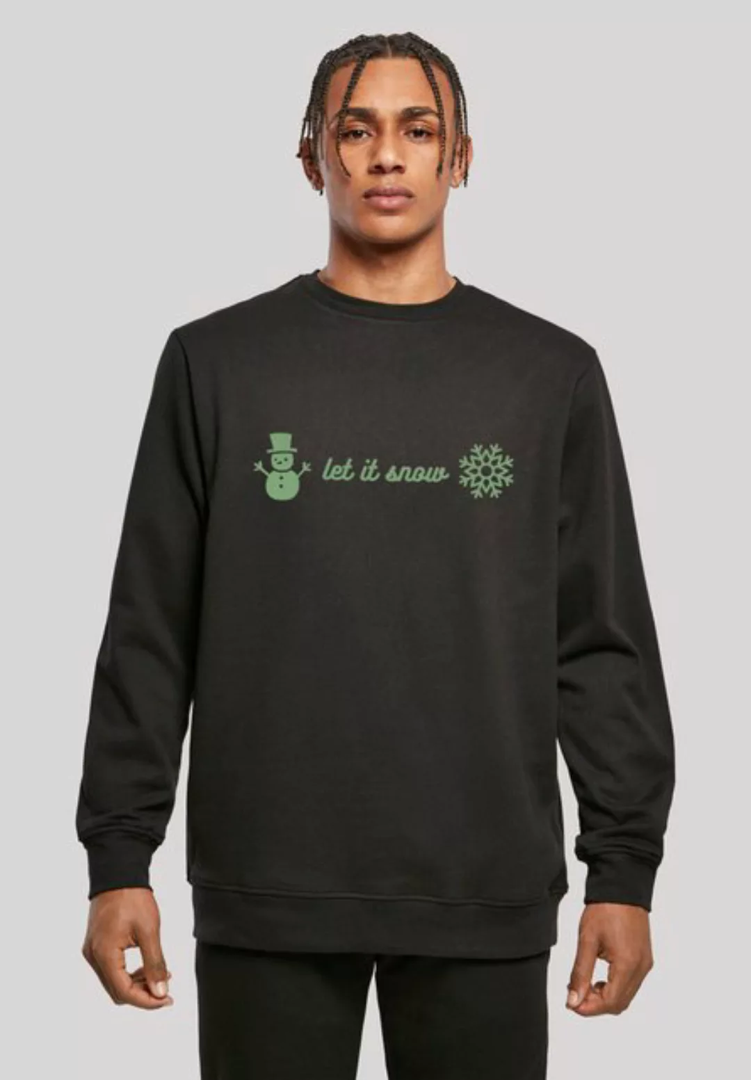 F4NT4STIC Kapuzenpullover "Let It Snow Weihnachten", Print günstig online kaufen