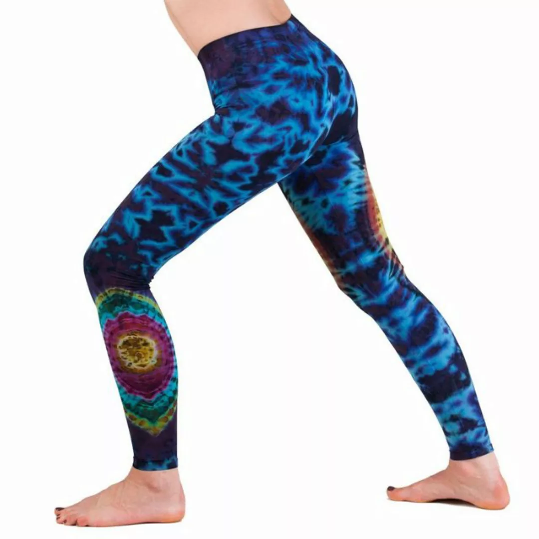 PANASIAM Leggings Unikat Batik Leggings 'Sonne' aus natürlicher Viskose Goa günstig online kaufen