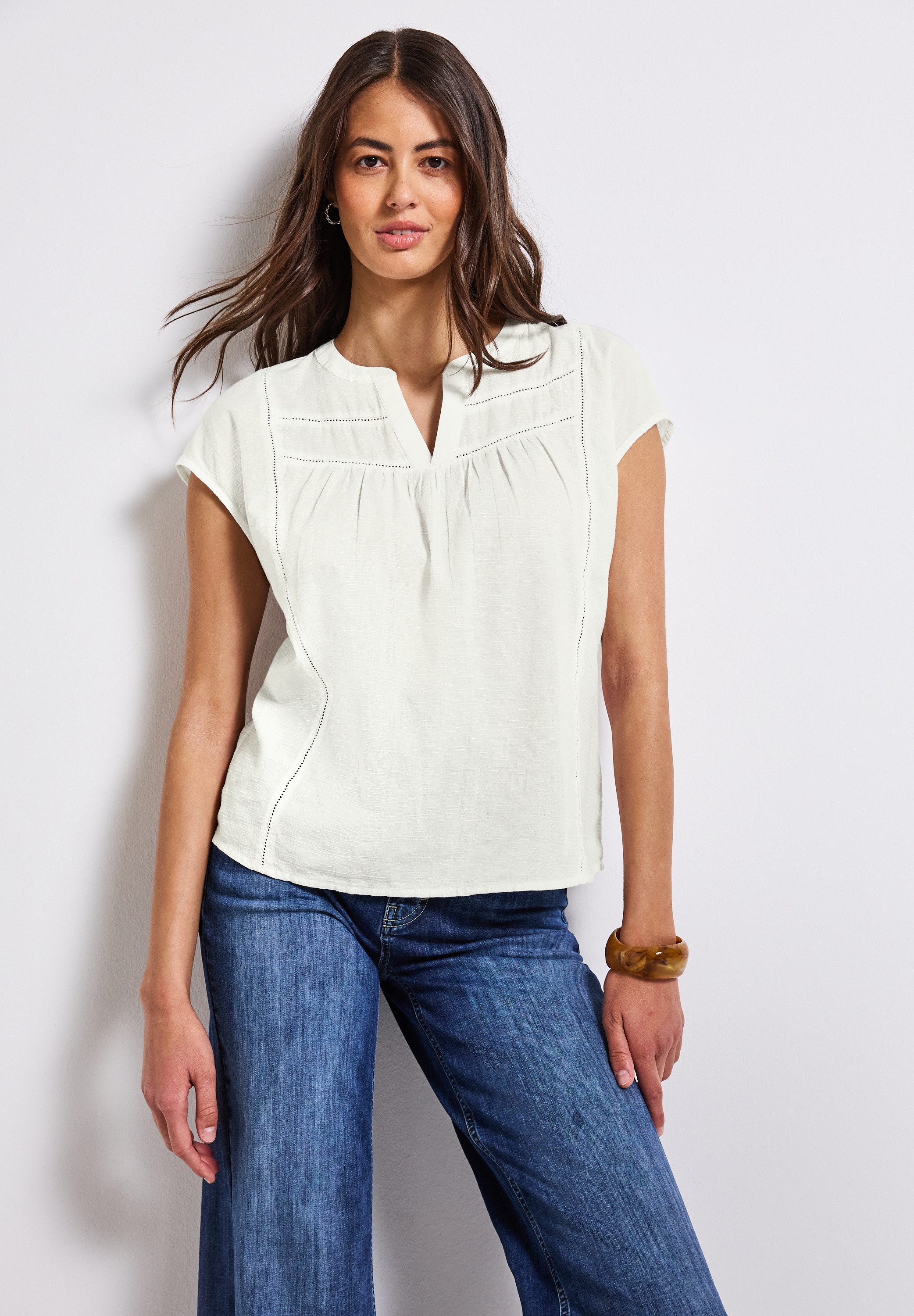 STREET ONE Shirtbluse, farbig günstig online kaufen