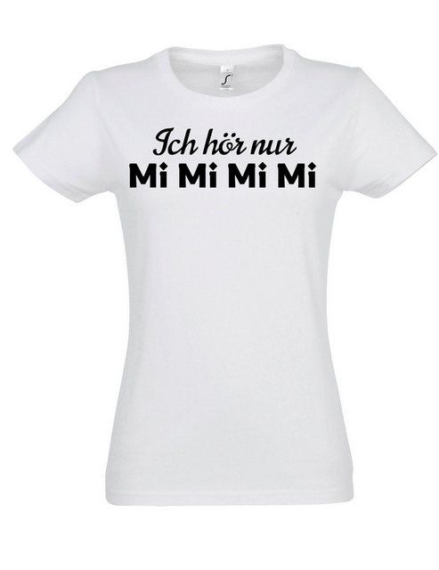 Youth Designz Print-Shirt "Ich höre nur MiMiMiMi" Damen T-Shirt Fun Print G günstig online kaufen