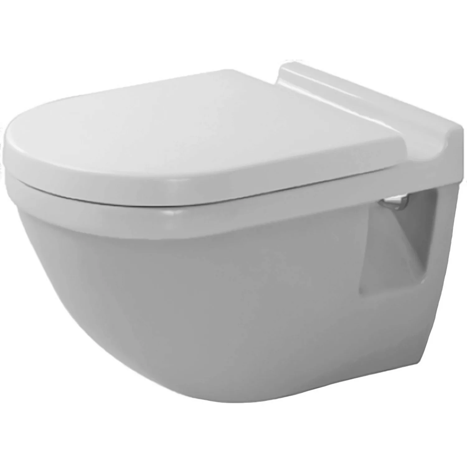 Duravit Wand-WC Starck 3 54 cm Weiß WonderGliss Flachspüler günstig online kaufen