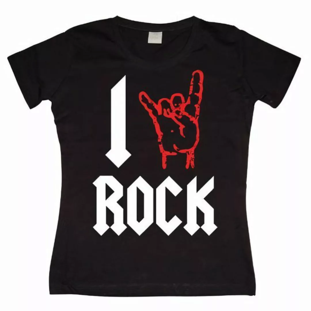 Hybris T-Shirt I Love To Rock Girly T-Shirt günstig online kaufen