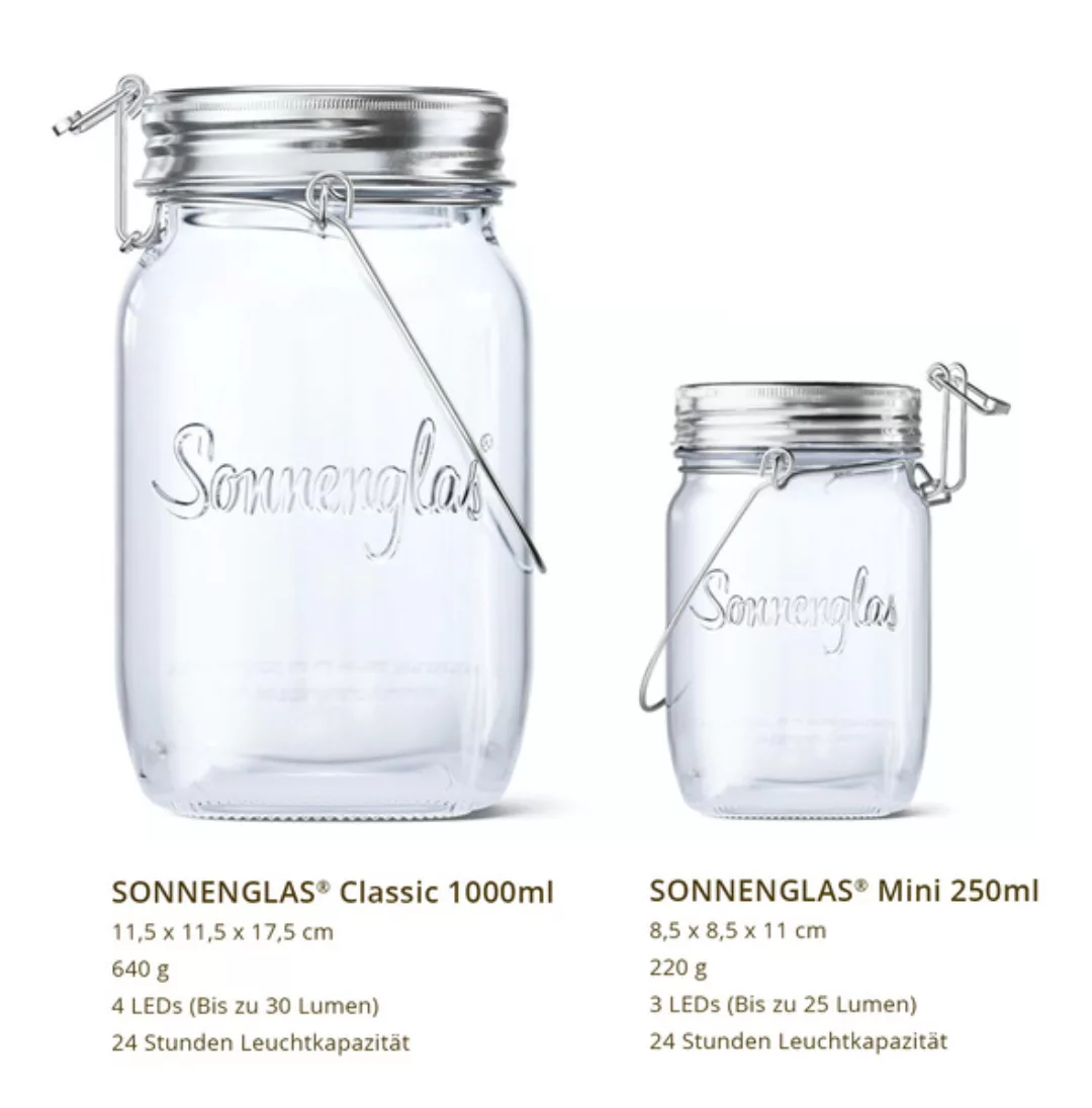 Sonnenglas® Classic (Solarlampe) günstig online kaufen