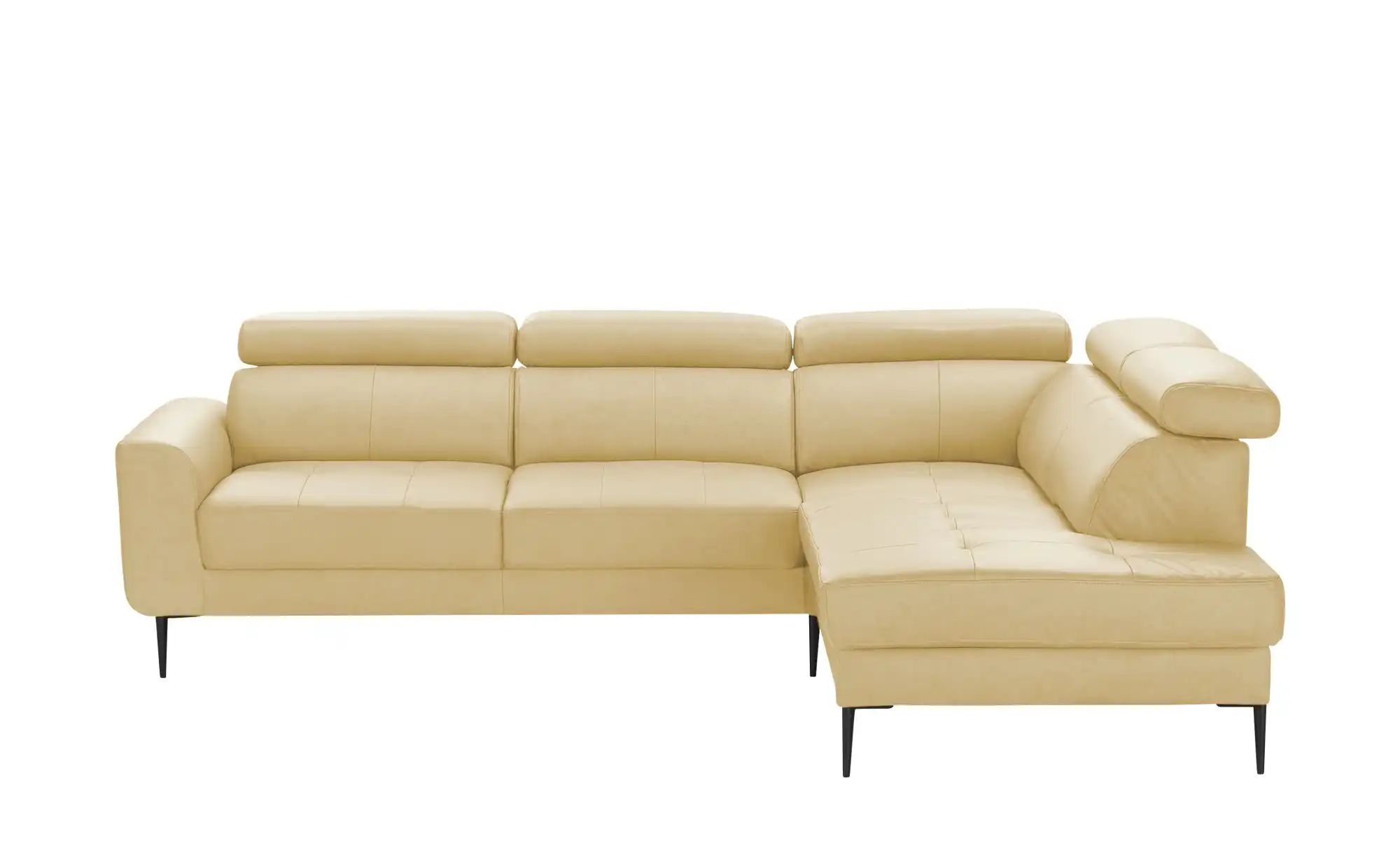 Max Schelling Ecksofa  Momentum ¦ gelb ¦ Maße (cm): B: 262 H: 92 T: 213 Pol günstig online kaufen