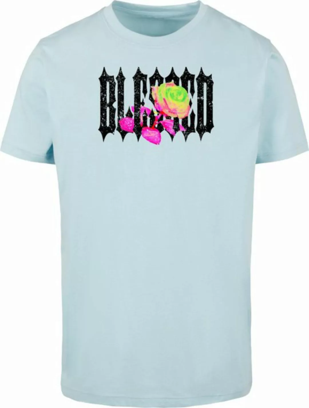 Mister Tee T-Shirt Blessed Rose Tee Ocean günstig online kaufen