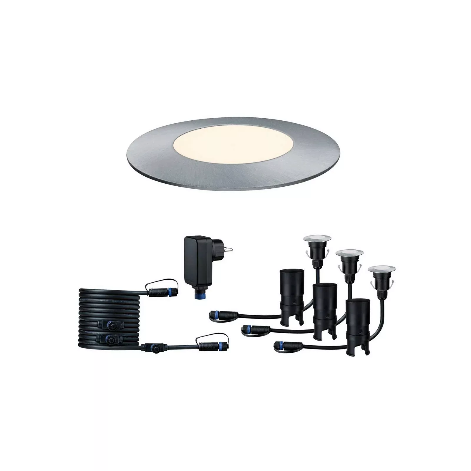 Paulmann LED Einbauleuchte "Plug & Shine", 3 flammig, Leuchtmittel LED-Modu günstig online kaufen