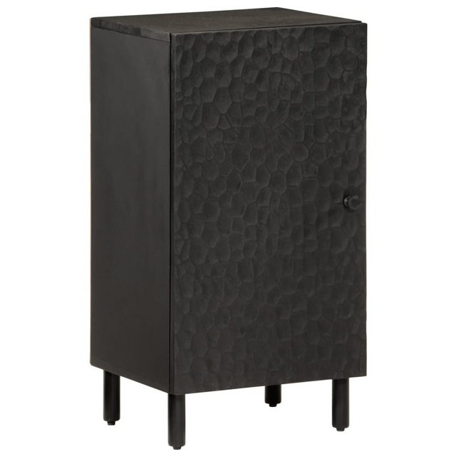 vidaXL Beistellschrank Beistellschrank Schwarz 40x33x75 cm Massivholz Mango günstig online kaufen