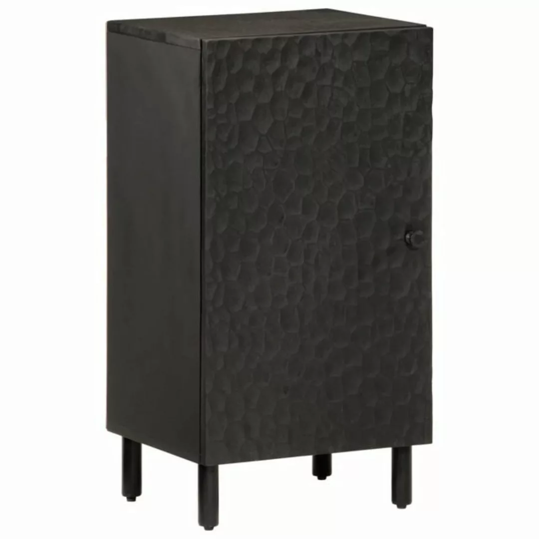 vidaXL Beistellschrank Beistellschrank Schwarz 40x33x75 cm Massivholz (1-St günstig online kaufen