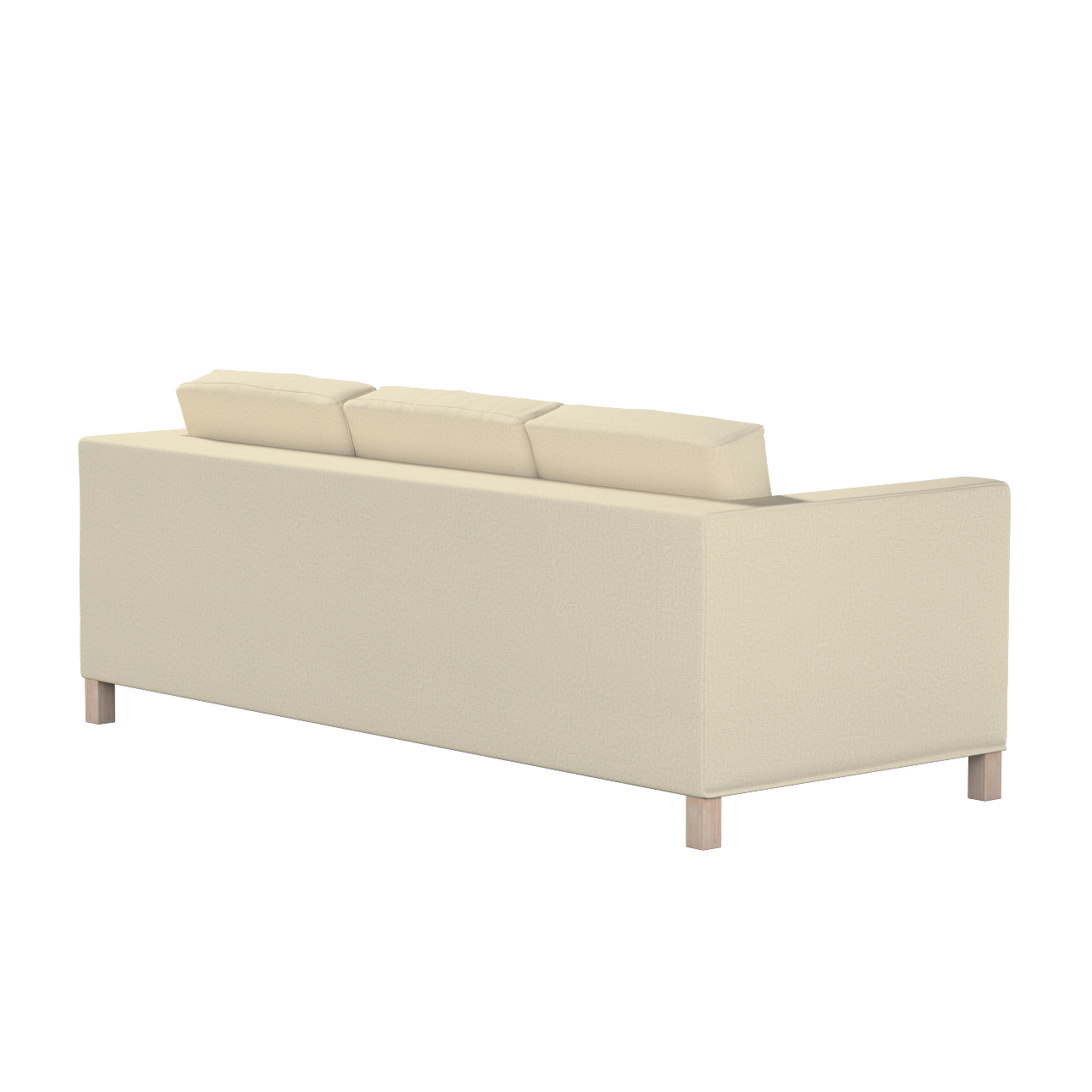 Bezug für Karlanda 3-Sitzer Sofa nicht ausklappbar, kurz, ecru, Bezug für K günstig online kaufen