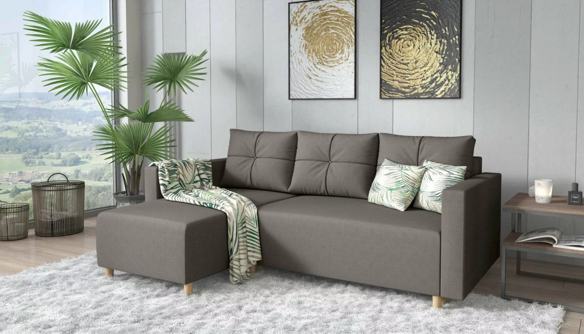 99rooms Ecksofa Livenza, L-Form, Eckcouch, Design günstig online kaufen