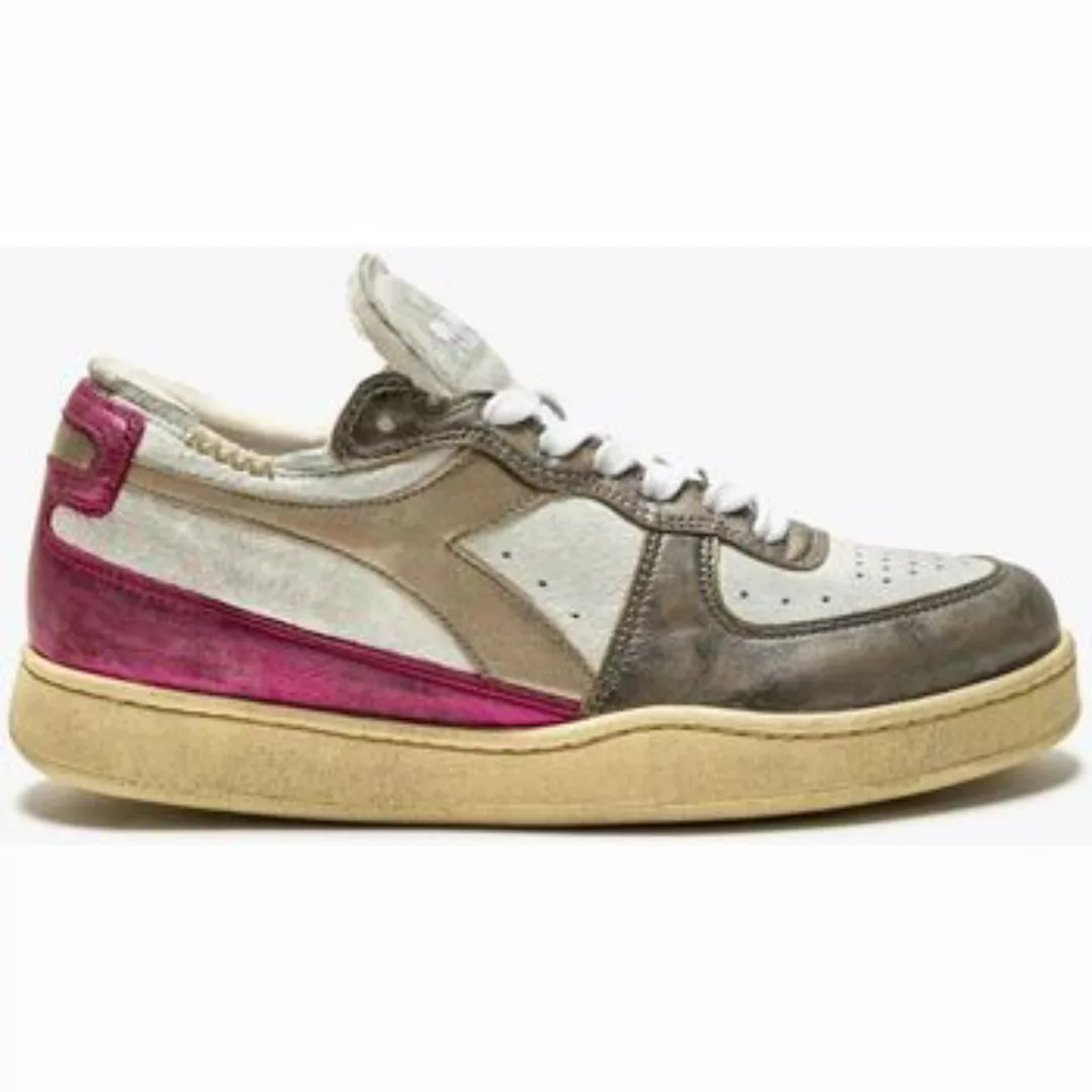 Diadora  Sneaker 180207.C2034 MY BASKET ROW-BIANCO/ROSSO/FUCSIA günstig online kaufen