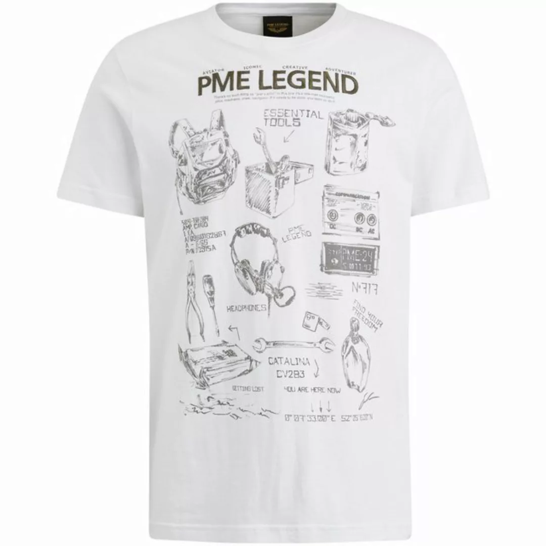 PME LEGEND Kurzarmshirt Short sleeve r-neck play single je günstig online kaufen