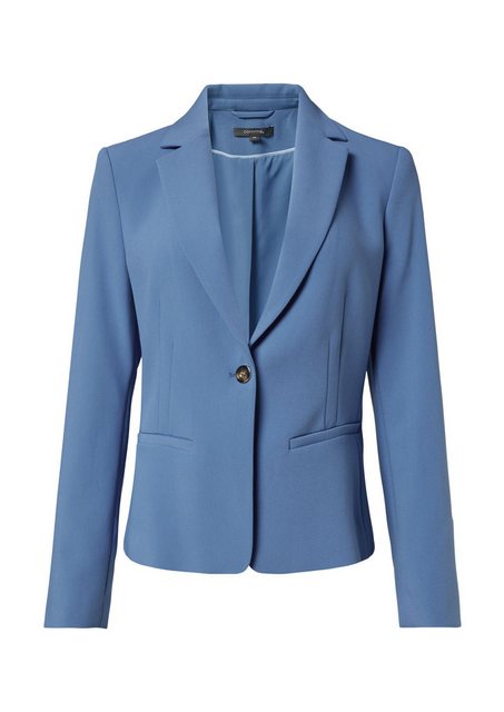 Comma Blusenblazer Leicht antaillierter Twillblazer mit Reverskragen günstig online kaufen